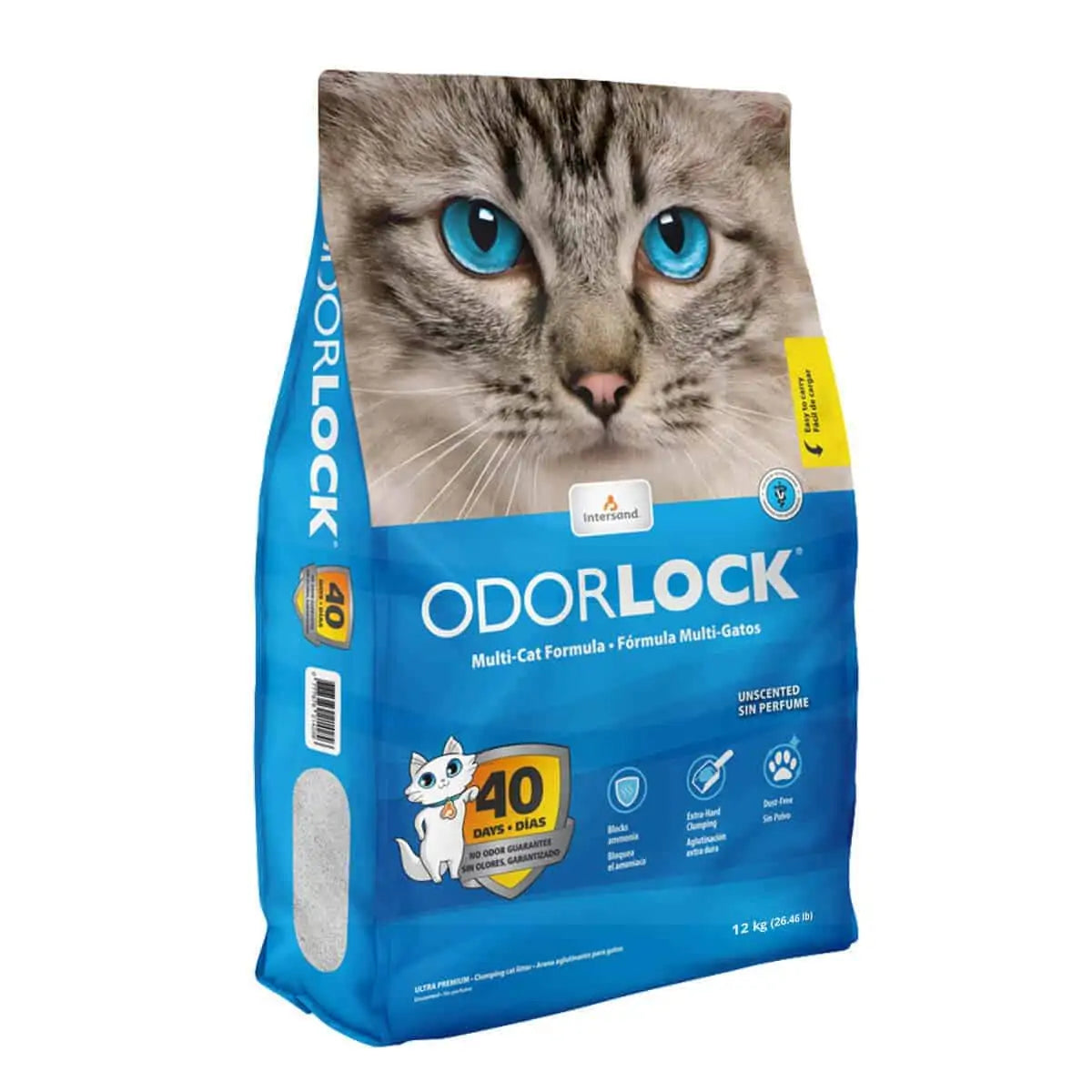 Arena para gato Odourlock Multi-Cat, 6Kg, 12KG