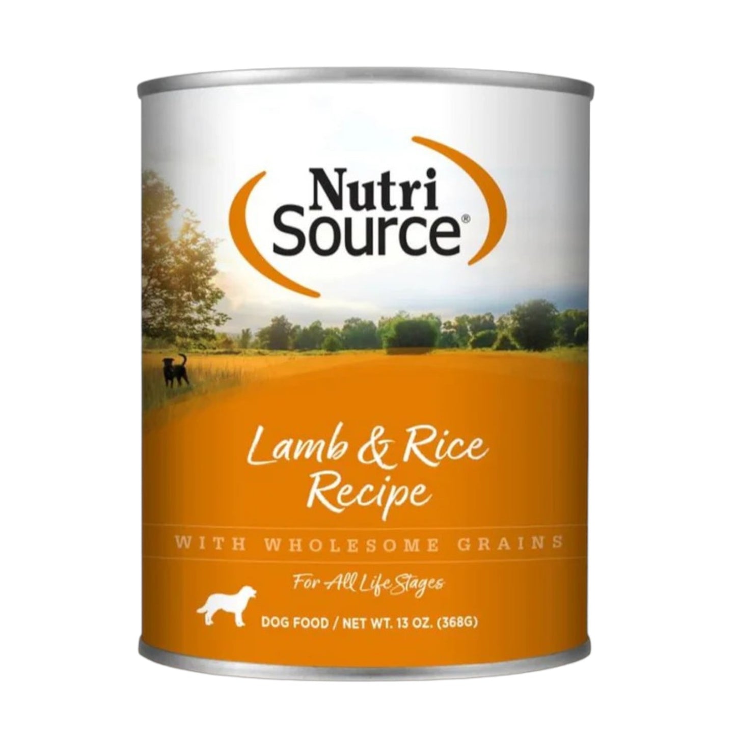 Comida Húmeda para Perro Nutri Source: Lata, Cordero y Arroz 368gr