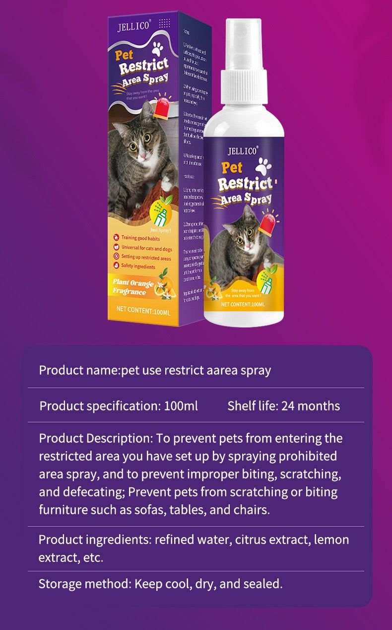 Spray de repelente para mascotas Jellico 100ml