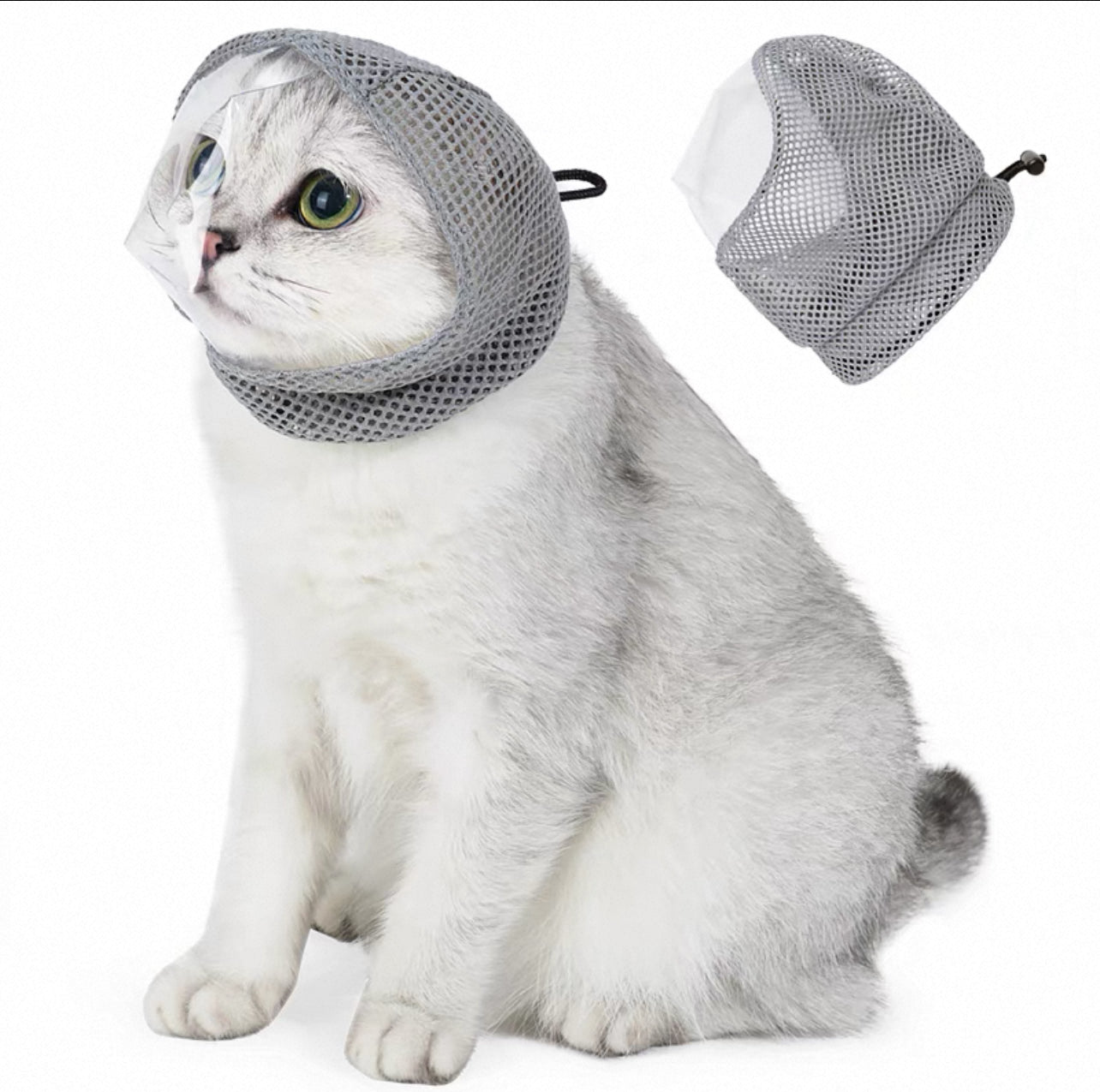 Bozal transpirable completo de gatos