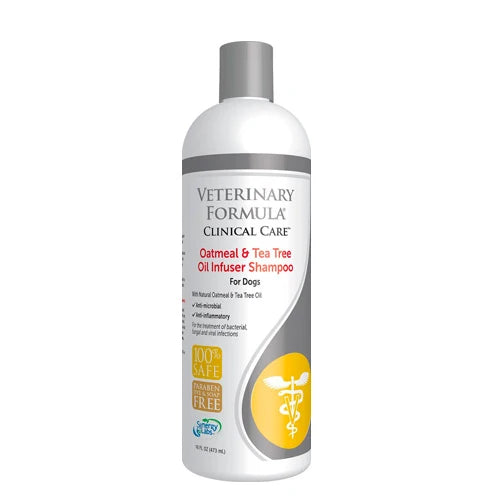 Shampoo para Perro Veterinary Formula: Avena y árbol de té 16 oz