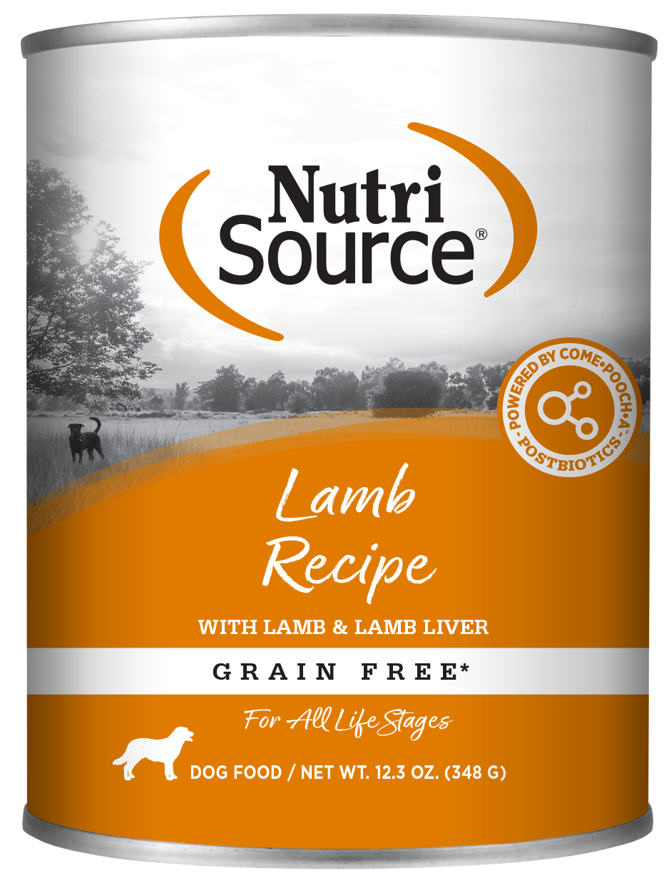 Comida Húmeda para Perro Nutri Source: Lata, Cordero GRAIN FREE 368gr