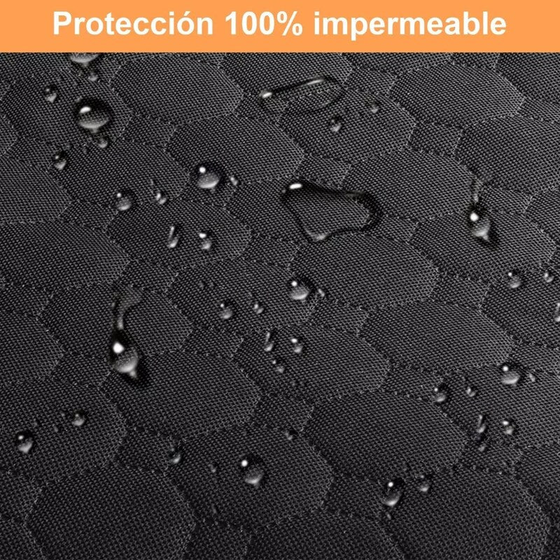 Forro de auto impermeable estilo hueso