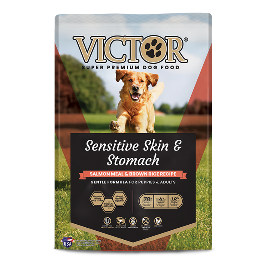 Comida para Perro Victor: Sensitive, skin and stomach Salmón 2.26kg
