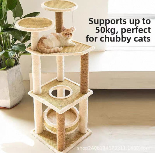 Torre para gatos 120cm (Modelo MT25)