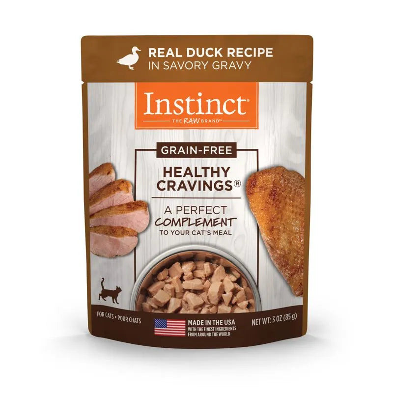 Comida Húmeda para Gato Instinct: Healthy Cravings Duck Recipe 85gr