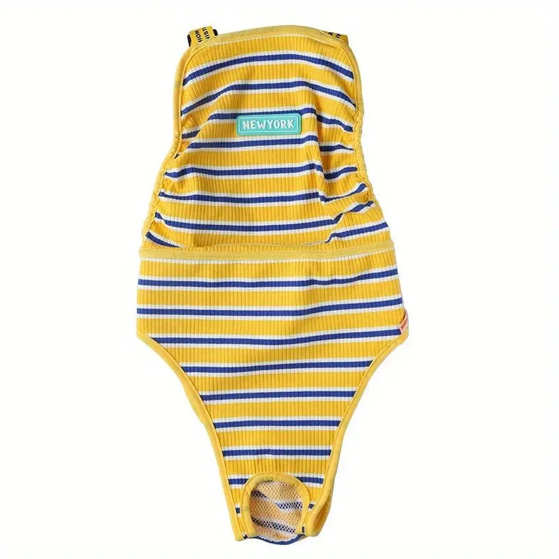 Traje para hembras en celo absorbente para perros medianos y grandes