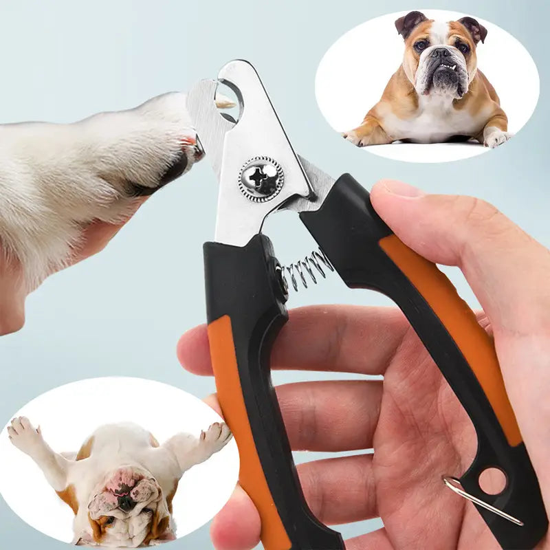 Cortaúñas de acero inoxidable para mascotas