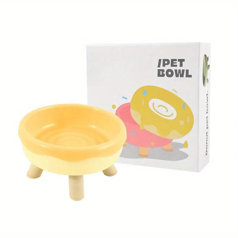 Plato de Plastico estilo dona para gatos