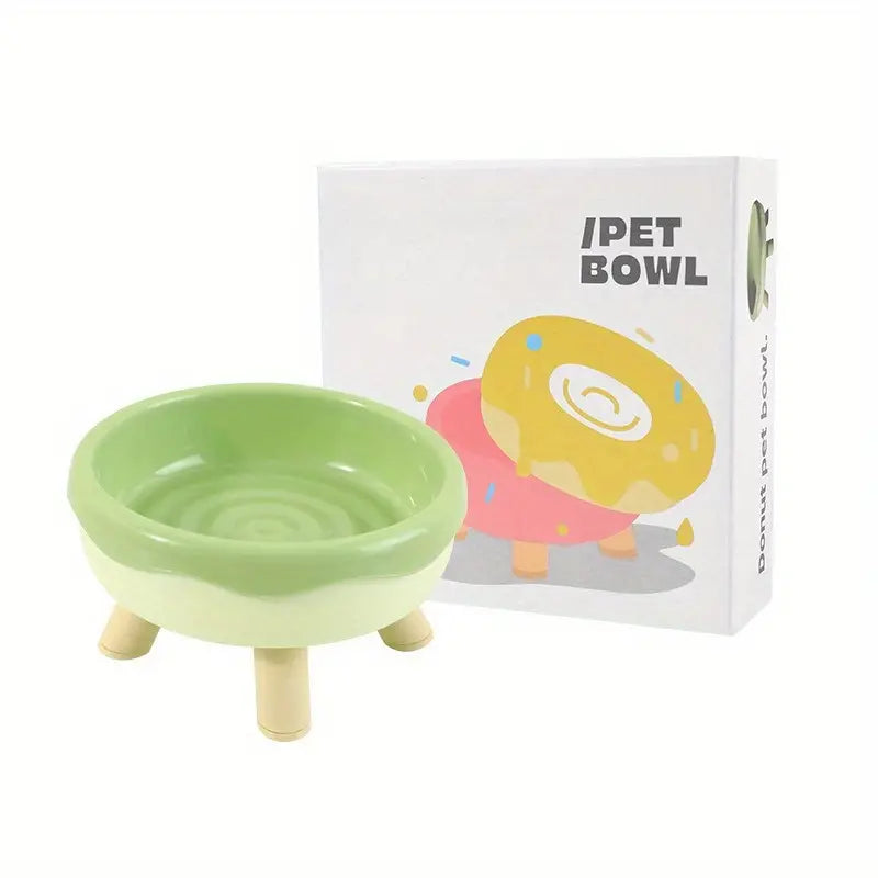 Plato de Plastico estilo dona para gatos