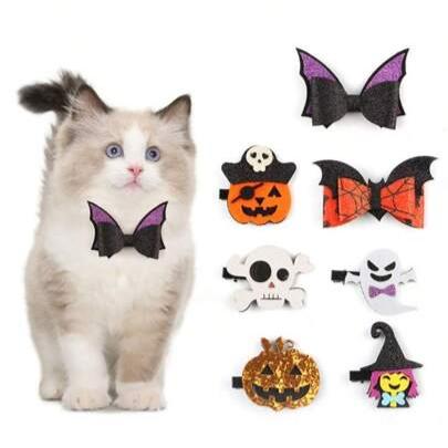 Ganchos para el cabello con diseño de Halloween (el par)