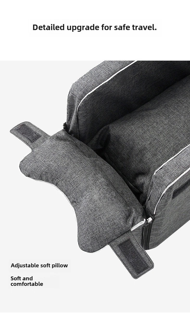 Asiento de auto central para mascotas #1