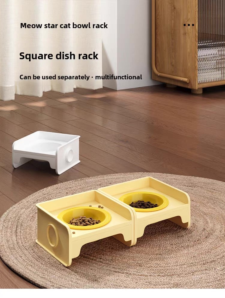 Plato de Ceramica con base desmontable plastica (Variedad de colores)