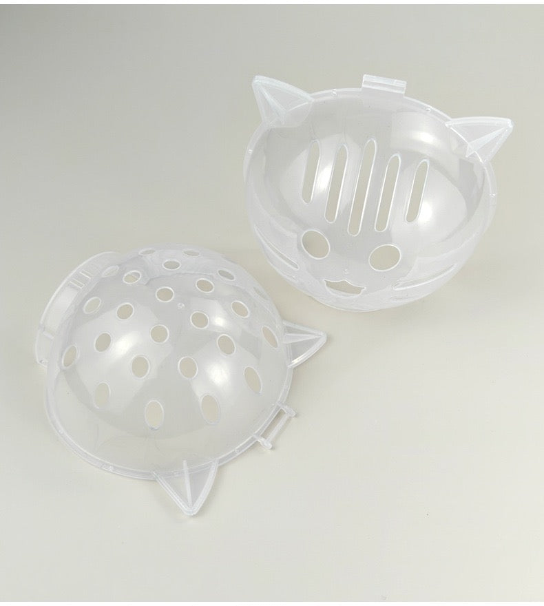 Bozal para gatos de plástico cara de gatito