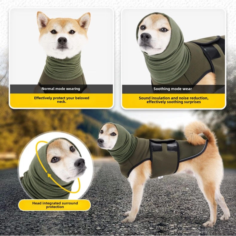 Traje para la ansiedad de perros (Postoperatorio, ansiedad, miedo)