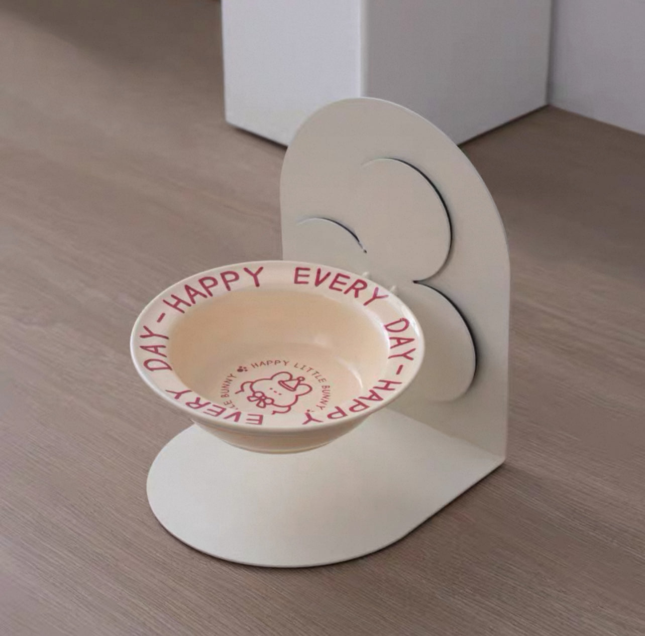 Plato de ceramica elevado ajustable con imán