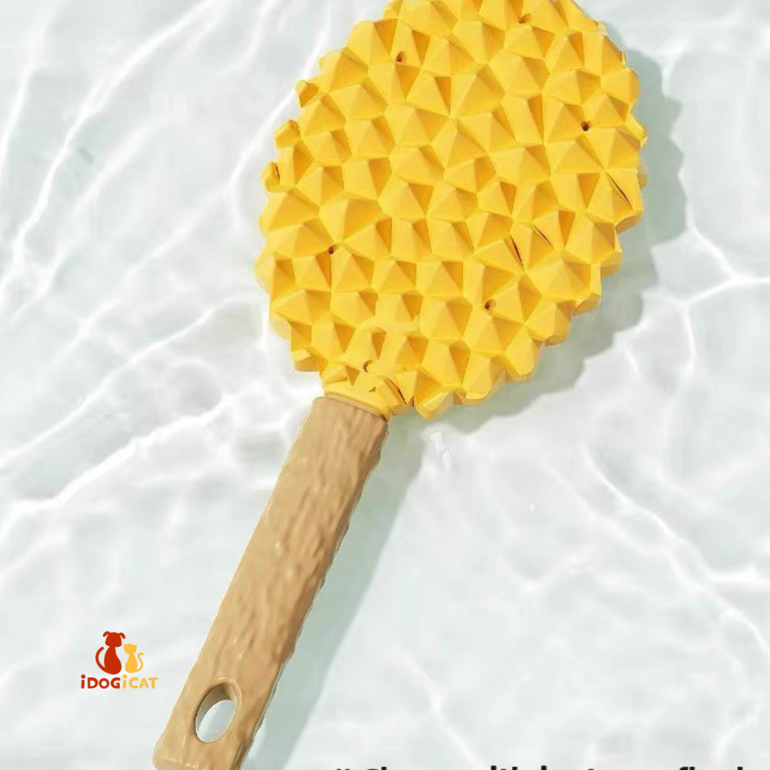 Cepillo removedor de pelo muerto doble cara diseño durian