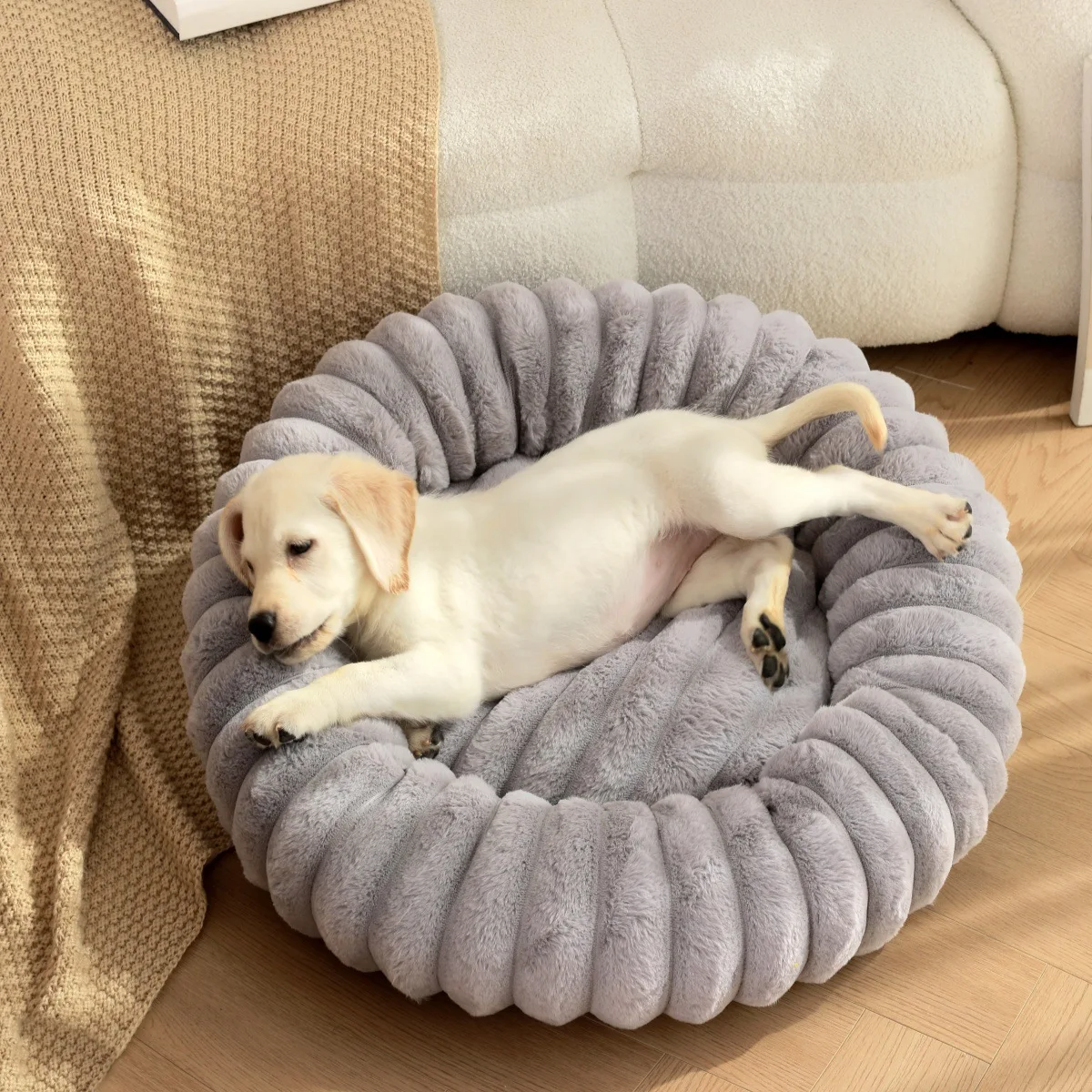 Cama acolchada para perros