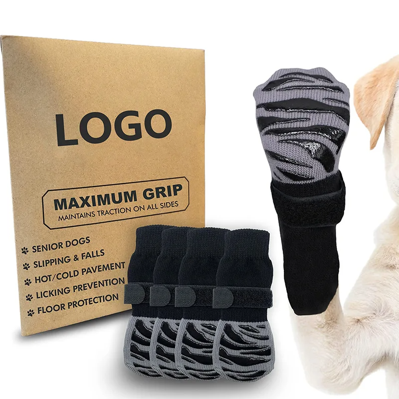 Medias antideslizantes para perros medianos y grandes