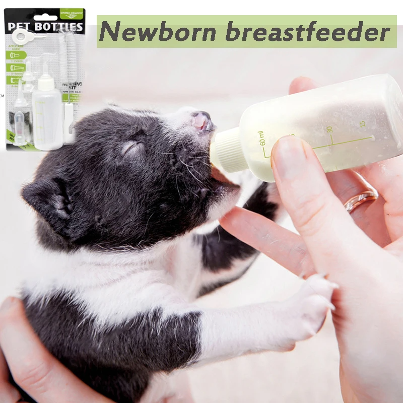Kit de biberón para mascotas bebé