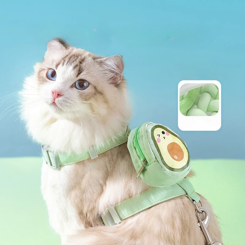 Pechera de aguacate para gatos