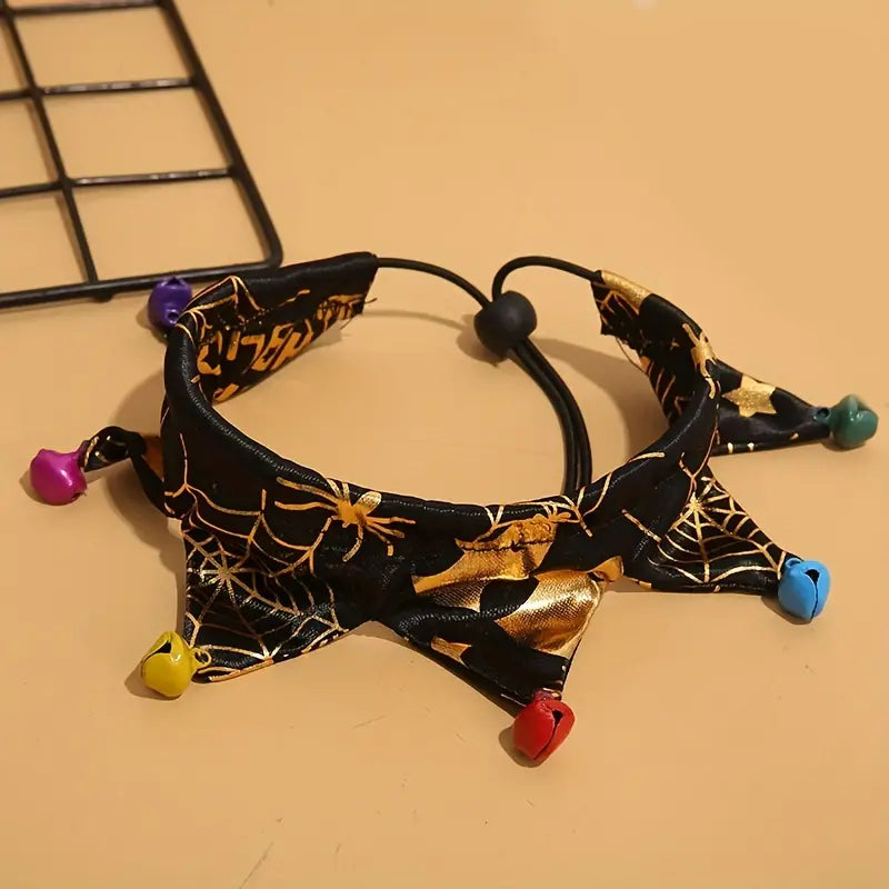 Bandana de Halloween con calaveras