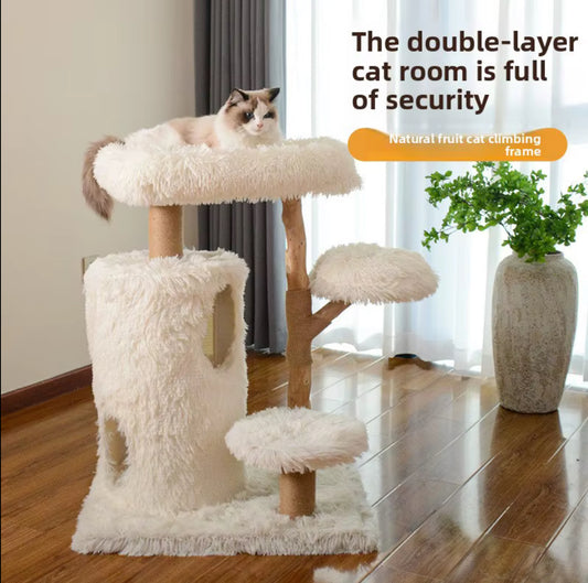 Torres de gatos estilo nube 90cm alto (Modelo MR42)