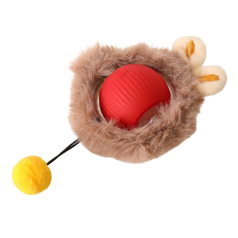 Juguete interactivo para gatos rodante con sensor de movimiento