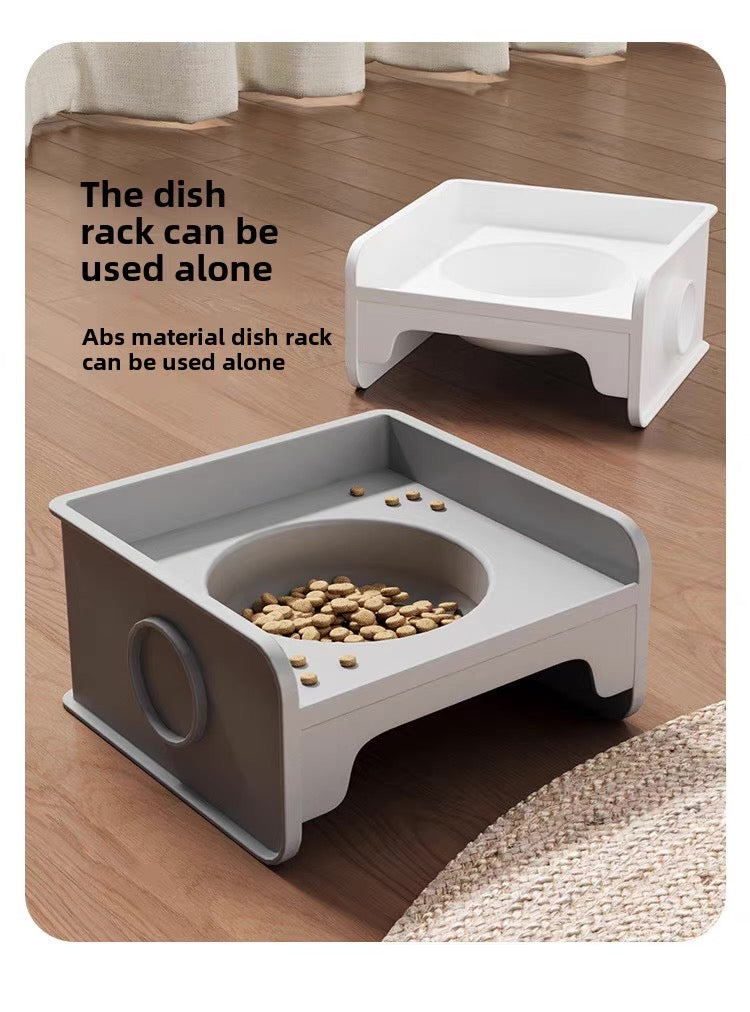 Plato de Ceramica con base desmontable plastica (Variedad de colores)