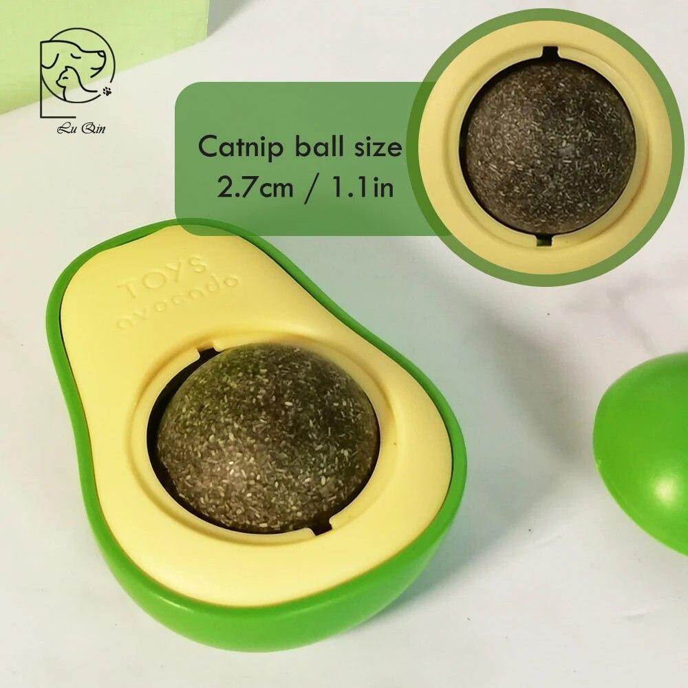 Catnip para gato con forma de aguacate