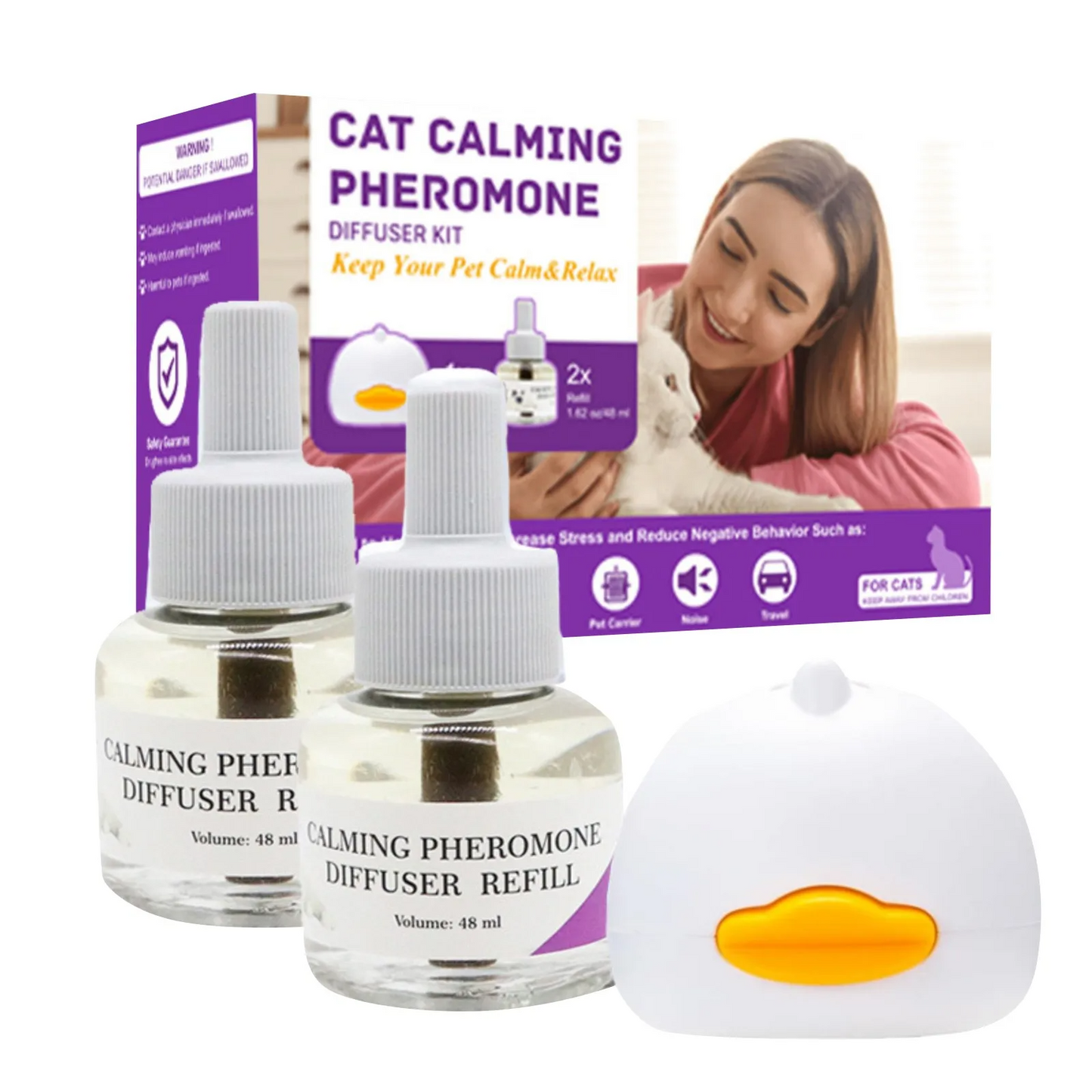 Difusor de feromonas para gato con refill