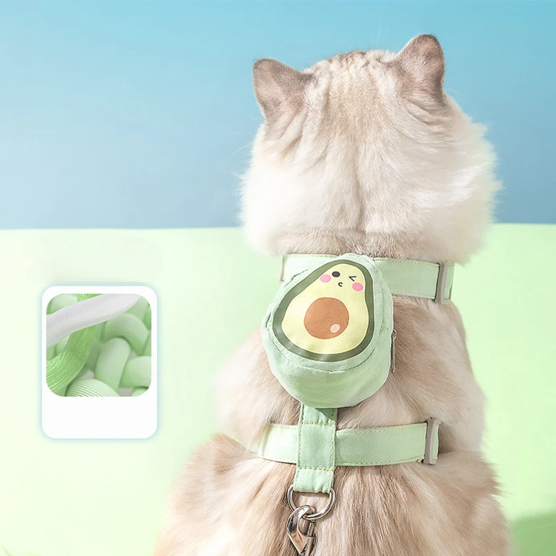 Pechera de aguacate para gatos