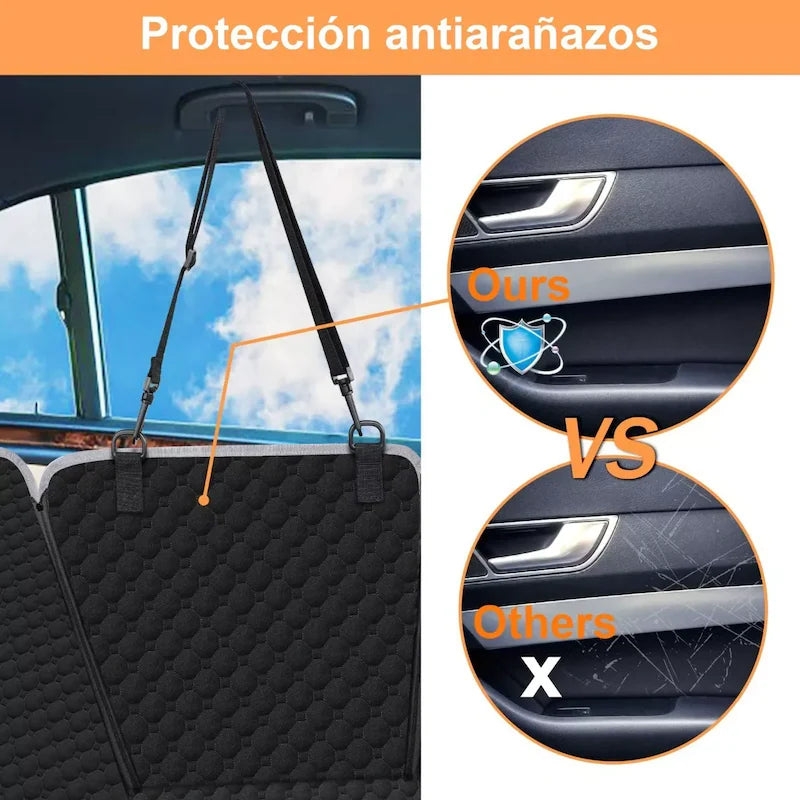 Forro de auto impermeable estilo hueso