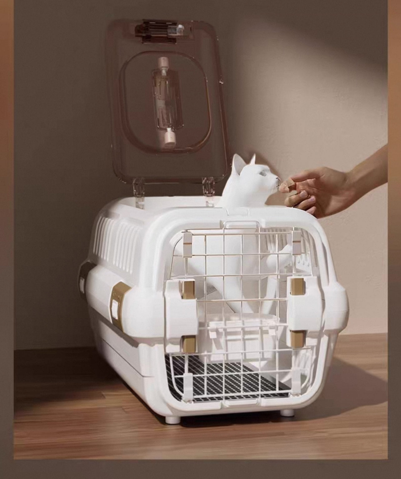 Kennel para mascotas 49*32*30cm (Soporta hasta 15KG)