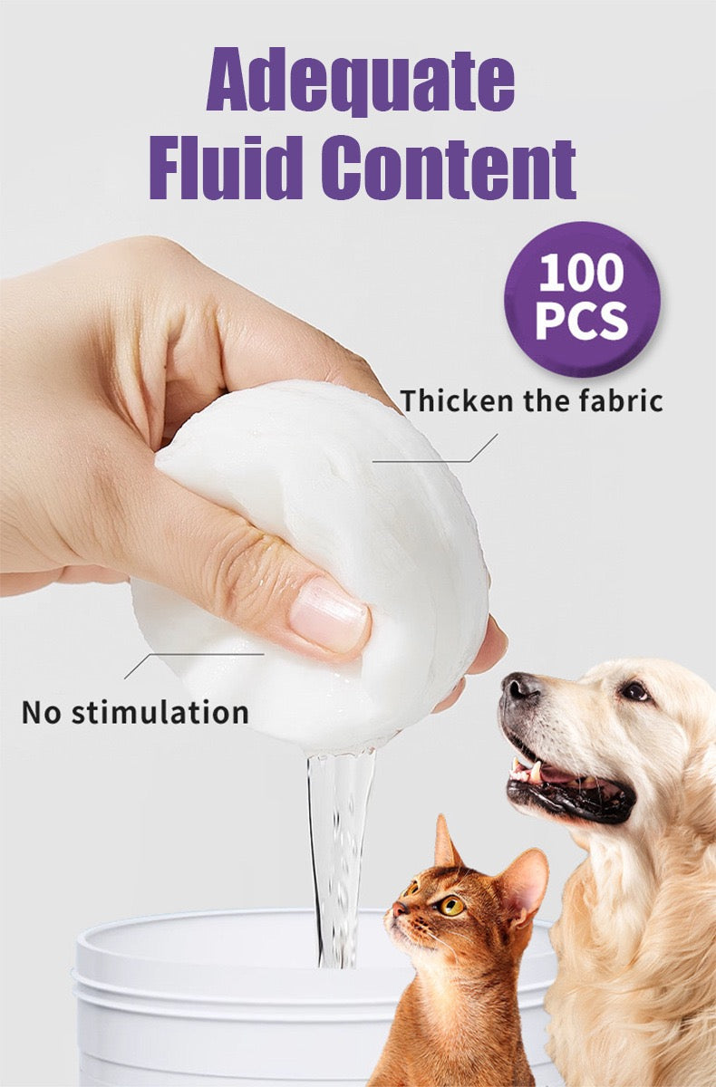Toallitas húmedas para ojos 100pcs