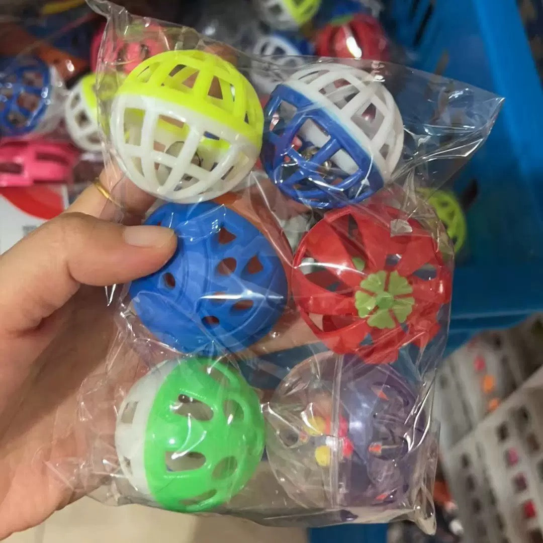 Pack de 6 pelotas para gatos