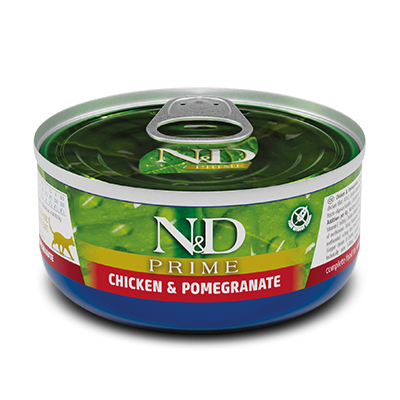 Comida para Gato Farmina: N&D, Lata Pollo y granada 70gr