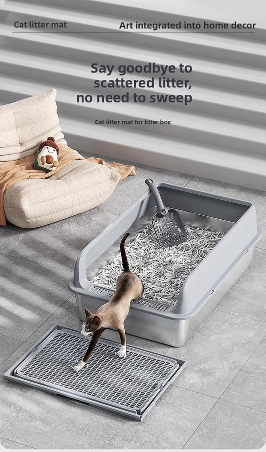 Bandeja de plástico recoge arena para areneros 42*28.5cm