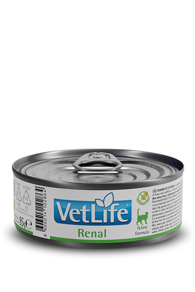 Comida para Gato Farmina: Vetlife, Lata Renal 85gr