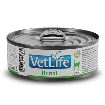 Comida Húmeda para Gato Farmina: Vetlife, Lata Renal 85gr