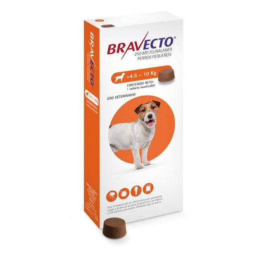 Bravecto para perro 4.5 - 10kg