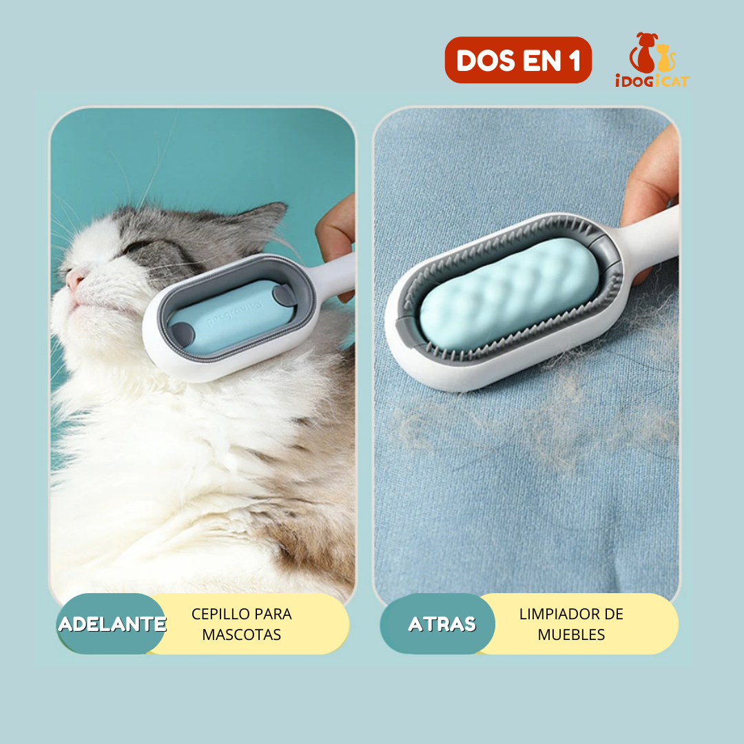 Cepillo removedor de pelo con wipes