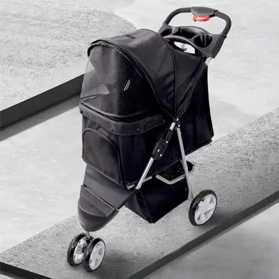 Coche plegable de tres ruedas (Hasta 15kg)