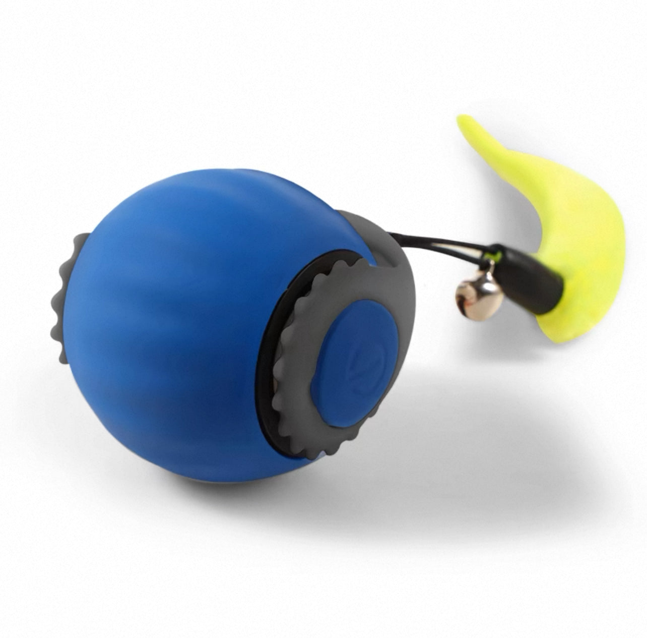 Pelota interactiva para gatos con pluma recargable