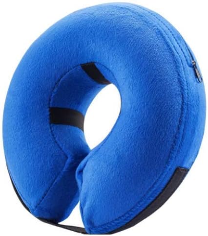 Collar inflable isabelino para mascotas grandes
