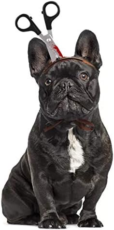 Sombrero con temática de Halloween tijeras