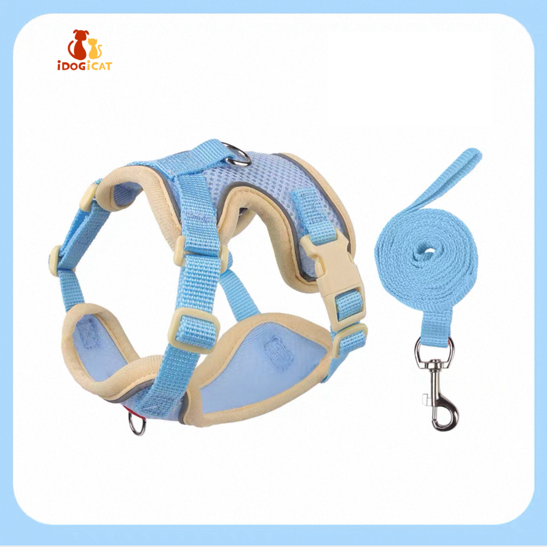 Pechera anti escape reflectiva para gatos