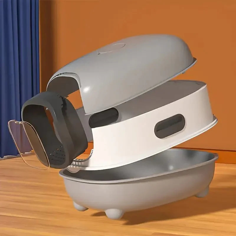 Arenero mediano con forma de cápsula