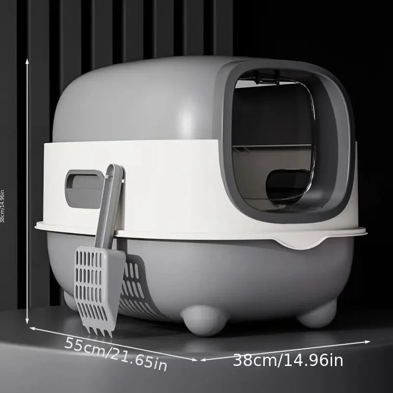 Arenero mediano con forma de cápsula