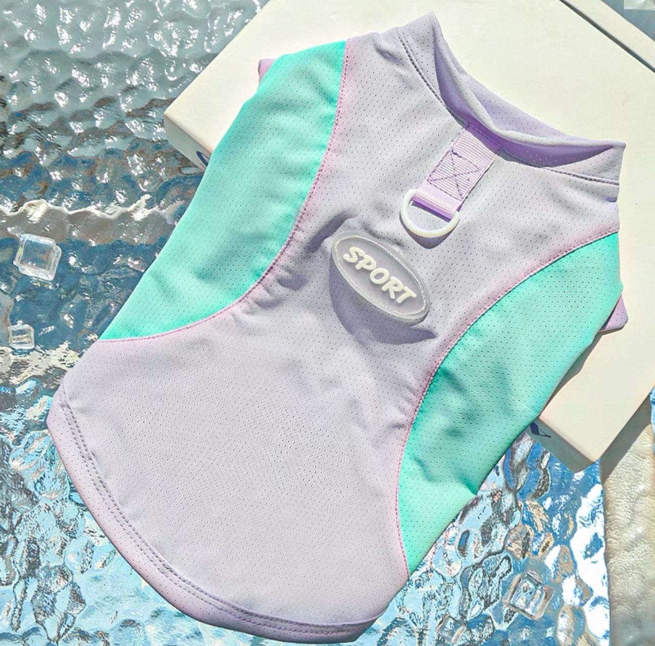 Camisa fresca para mascotas pequeñas, medianas y grandes
